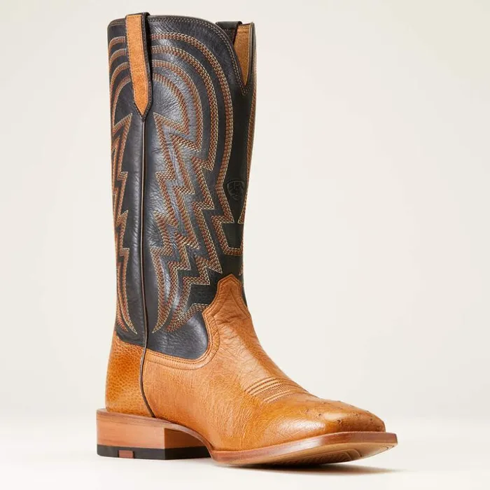 Western Boots Men Ariat Haywire Cowboy Boot Antique Tan Smooth Quill Ostri Western Boots Men Ariat Haywire Cowboy Boot Antique Tan Smooth Quill Ostri