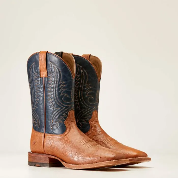 Western Boots Men Ariat Paxton Pro Cowboy Boot Antique Tan Smooth Quill Ostri Western Boots Men Ariat Paxton Pro Cowboy Boot Antique Tan Smooth Quill Ostri