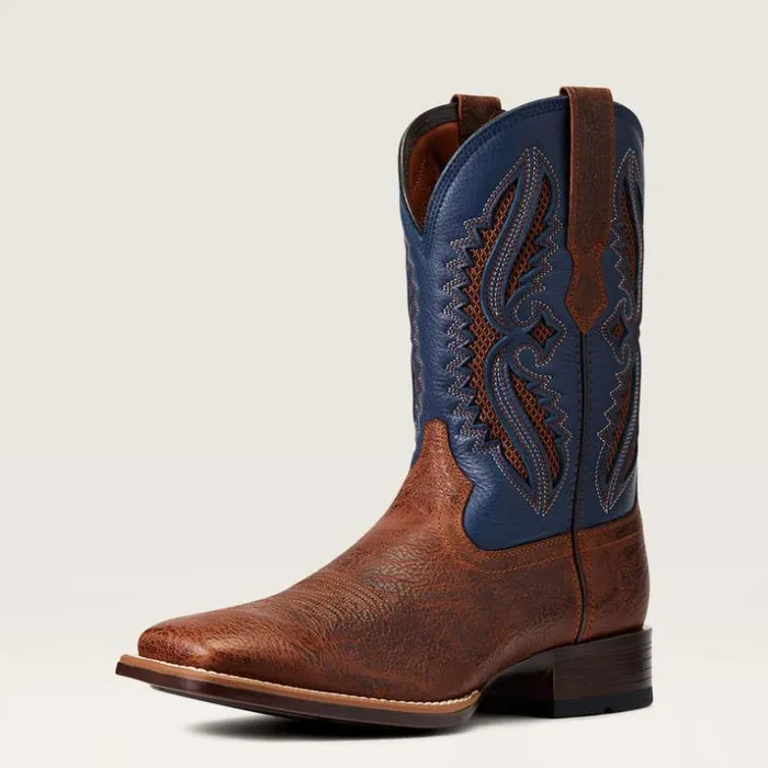Western Boots Men Ariat Rowder VentTEK 360 Cowboy Boot Craven Tan