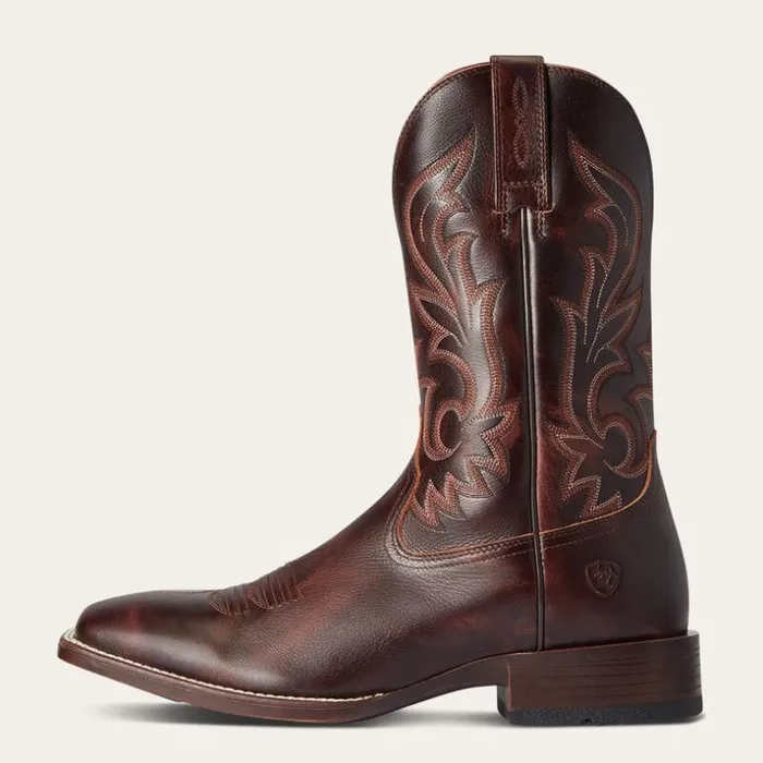 Western Boots Men Ariat Slim Zip Ultra Western Boot Hand Stained Red 8211 Brown Western Boots Men Ariat Slim Zip Ultra Western Boot Hand Stained Red 8211 Brown