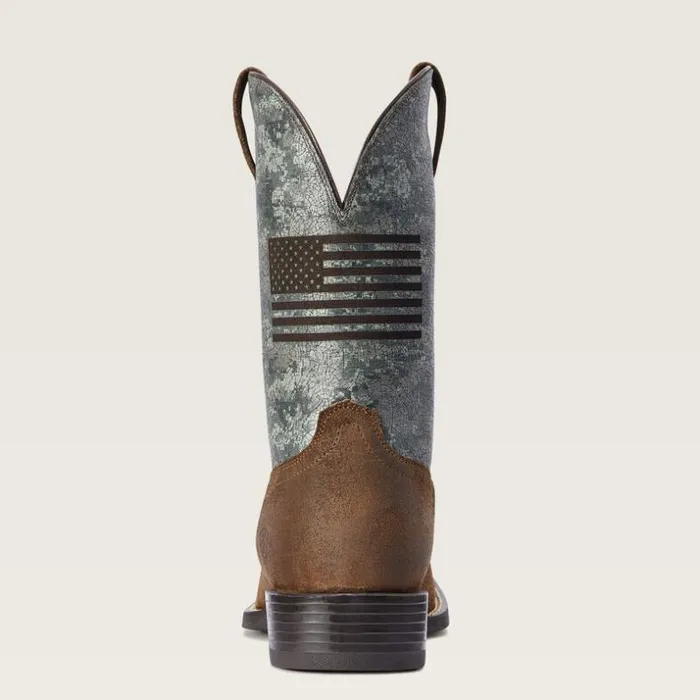 Western Boots Men Ariat Sport Flying Proud Western Boot Tumbleweed Taupe