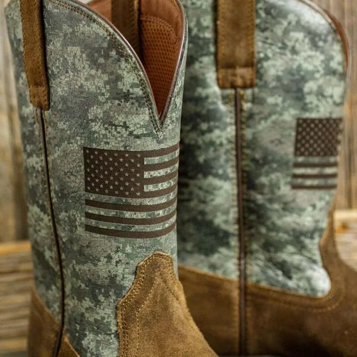 Western Boots Men Ariat Sport Flying Proud Western Boot Tumbleweed Taupe