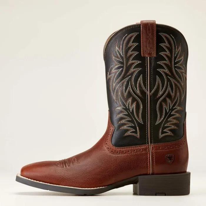 Western Boots Men Ariat Sport Wide Square Toe Western Boot Cognac Candy Western Boots Men Ariat Sport Wide Square Toe Western Boot Cognac Candy