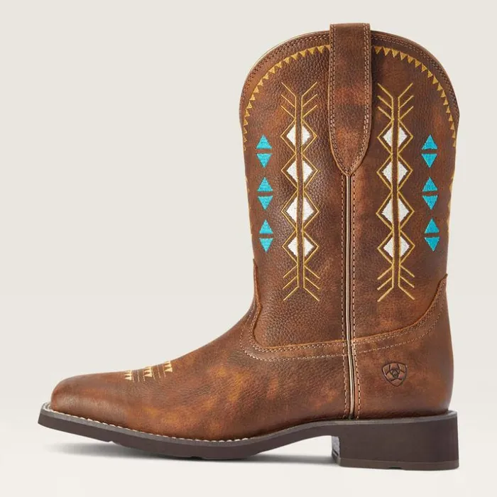 Western Boots Women Ariat Delilah Deco Western Boot Copper Kettle Western Boots Women Ariat Delilah Deco Western Boot Copper Kettle