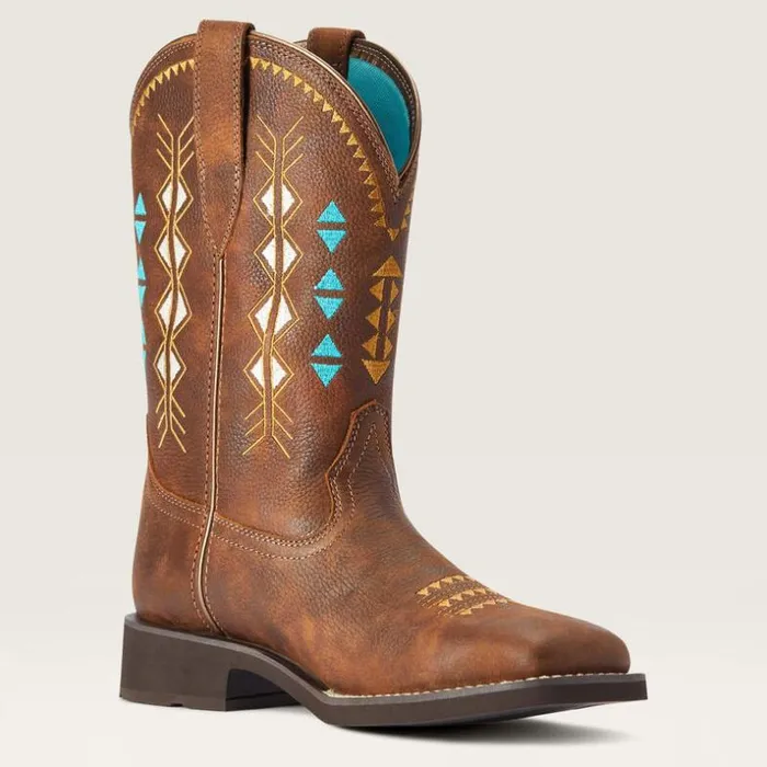 Western Boots Women Ariat Delilah Deco Western Boot Copper Kettle Western Boots Women Ariat Delilah Deco Western Boot Copper Kettle