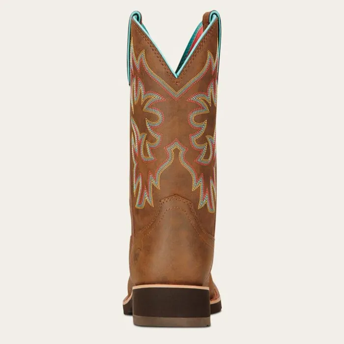 Western Boots Women Ariat Delilah Western Boot Toasted Brown