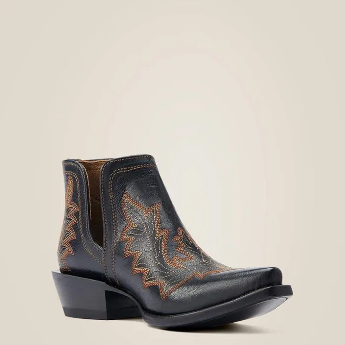 Western Boots Women Ariat Dixon Low Heel Western Boot Bohemian Black Western Boots Women Ariat Dixon Low Heel Western Boot Bohemian Black