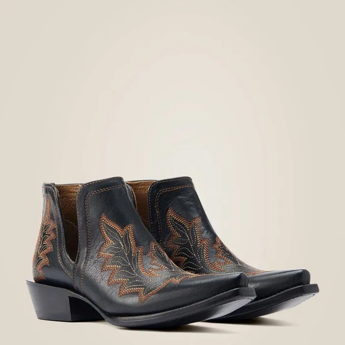 Western Boots Women Ariat Dixon Low Heel Western Boot Bohemian Black Western Boots Women Ariat Dixon Low Heel Western Boot Bohemian Black