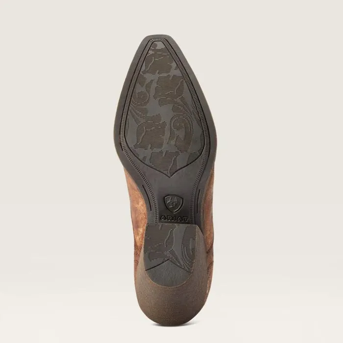 Western Boots Women Ariat Layla Western Boot Naturally Distressed Brown