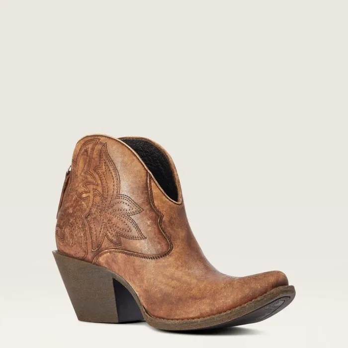 Western Boots Women Ariat Layla Western Boot Naturally Distressed Brown