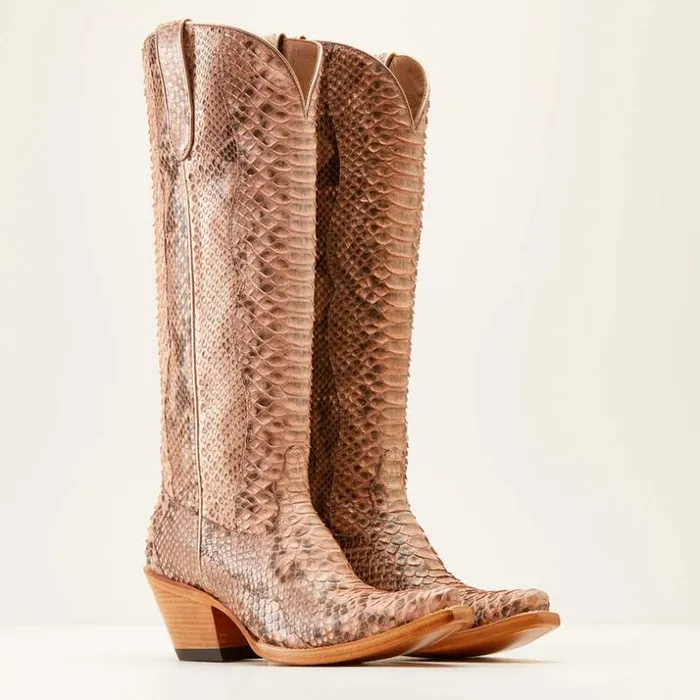 Western Boots Women Ariat Sterling Emery StretchFit Western Boot Rosewater Python Western Boots Women Ariat Sterling Emery StretchFit Western Boot Rosewater Python