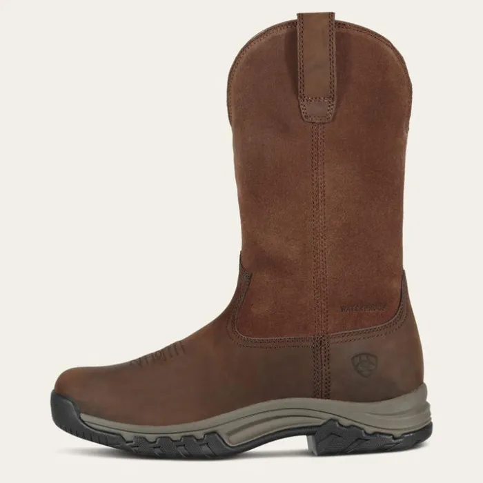 Western Boots Women Ariat Terrain Pull On Waterproof Boot Distressed Brown Western Boots Women Ariat Terrain Pull On Waterproof Boot Distressed Brown