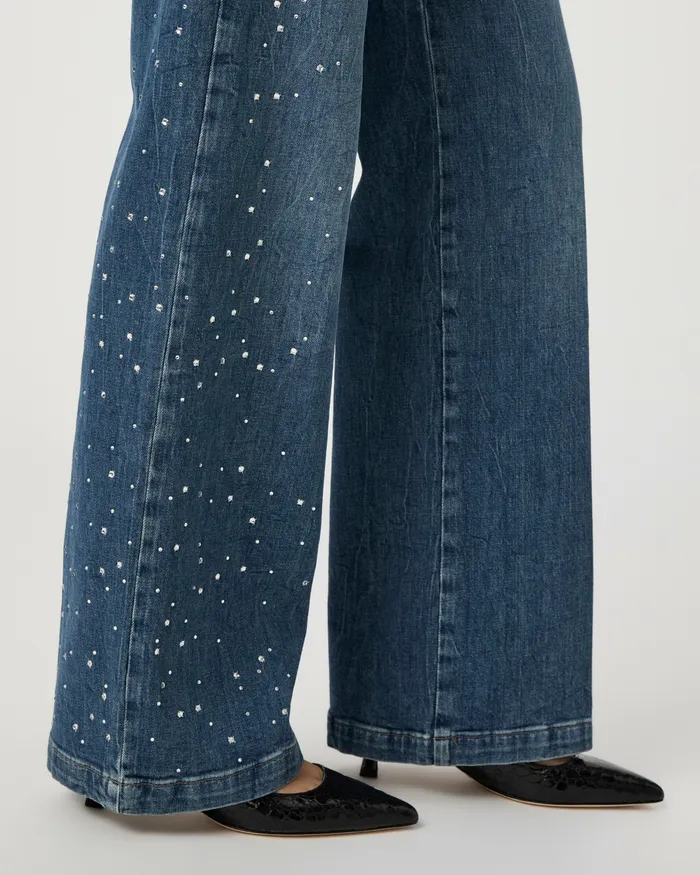 Wide Leg Sasha 32 Inch Wide Leg Jean 8211 Laurena Embellished 8211 PAIGE Women Wide Leg Sasha 32 Inch Wide Leg Jean 8211 Laurena Embellished 8211 PAIGE Women