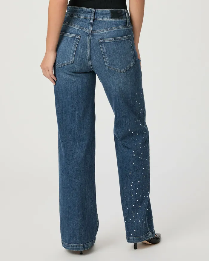 Wide Leg Sasha 32 Inch Wide Leg Jean 8211 Laurena Embellished 8211 PAIGE Women Wide Leg Sasha 32 Inch Wide Leg Jean 8211 Laurena Embellished 8211 PAIGE Women