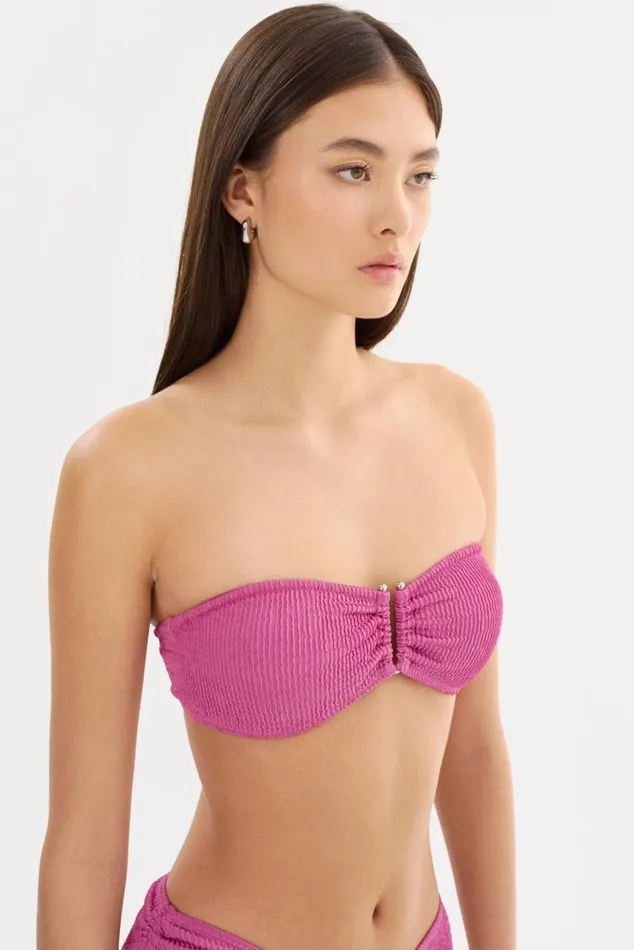 Women ANALISA TOP Bandeau Bikini Berry LAMARQUE Swim Women ANALISA TOP Bandeau Bikini Berry LAMARQUE Swim