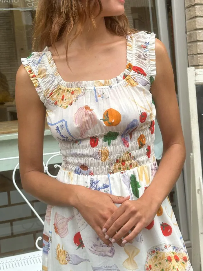 Women Annie Dress Buon Appetito Ivory Lisa Says Gah Dresses