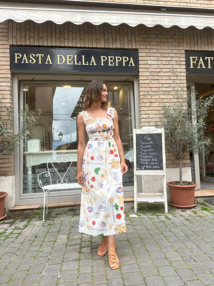 Women Annie Dress Buon Appetito Ivory Lisa Says Gah Dresses