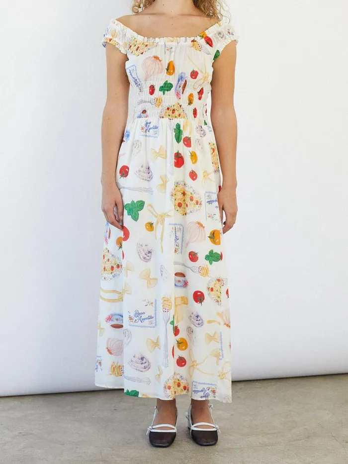 Women Annie Dress Buon Appetito Ivory Lisa Says Gah Dresses