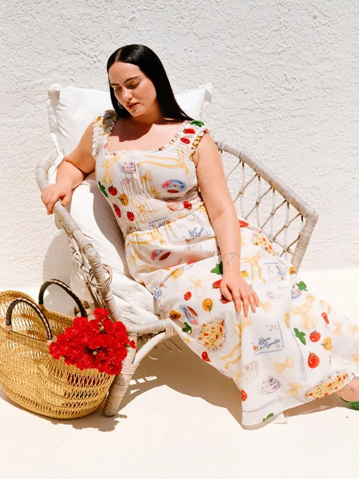 Women Annie Dress Buon Appetito Ivory Lisa Says Gah Dresses