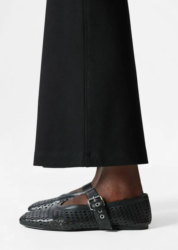 Women Ballerinas and Other Stories MaryJane Ballet Flats Black Women Ballerinas and Other Stories MaryJane Ballet Flats Black