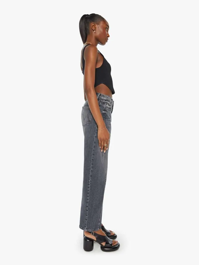 Women Barrel Mother Denim The HalfPipe Flood Wash Outta Sight