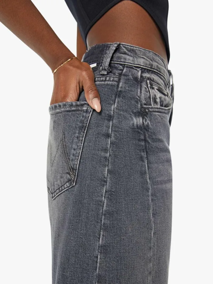 Women Barrel Mother Denim The HalfPipe Flood Wash Outta Sight