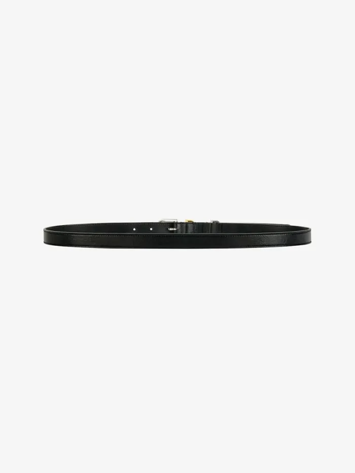 Women Belts Givenchy Voyou Belt In Leather Black
