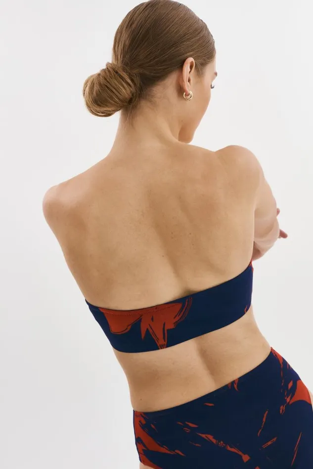 Women BENINA Bandeau Swimsuit Top Floral LAMARQUE Swim Women BENINA Bandeau Swimsuit Top Floral LAMARQUE Swim