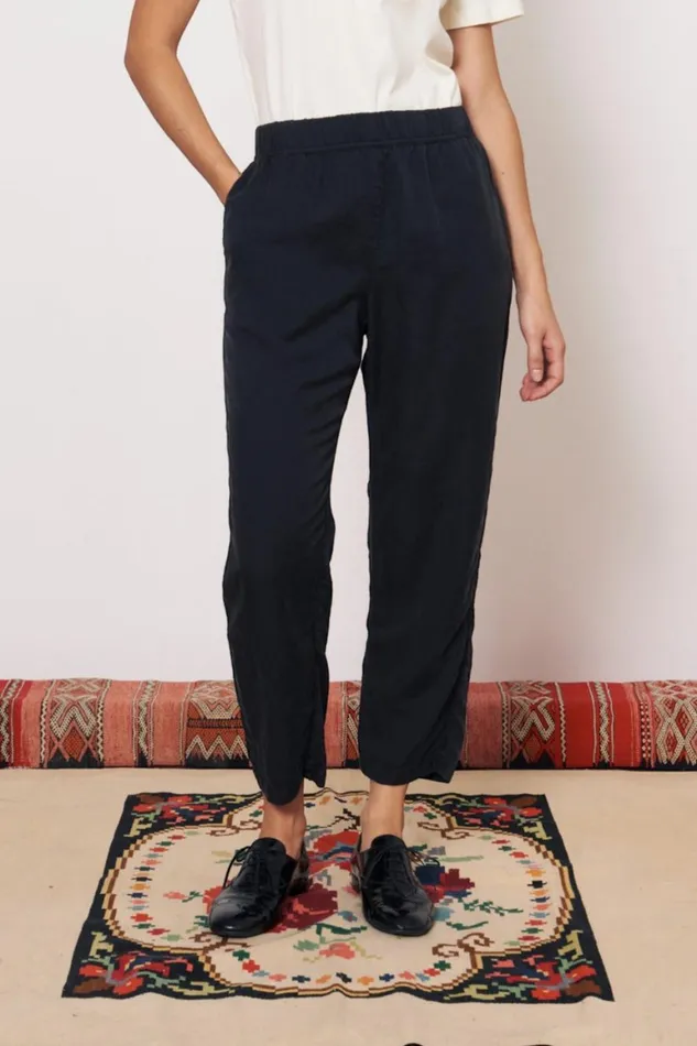 Women Black Fez Pant Raquel Allegra Bottoms