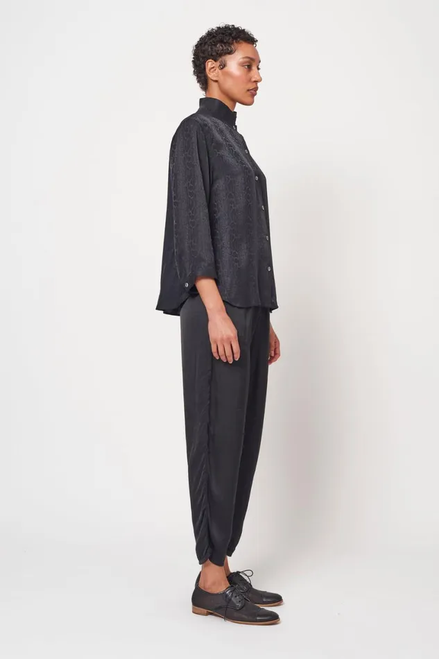 Women Black Lauren Blouse Raquel Allegra Tops