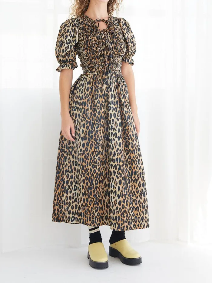 Women Bluebelle Midi Dress Leopard Lisa Says Gah Dresses