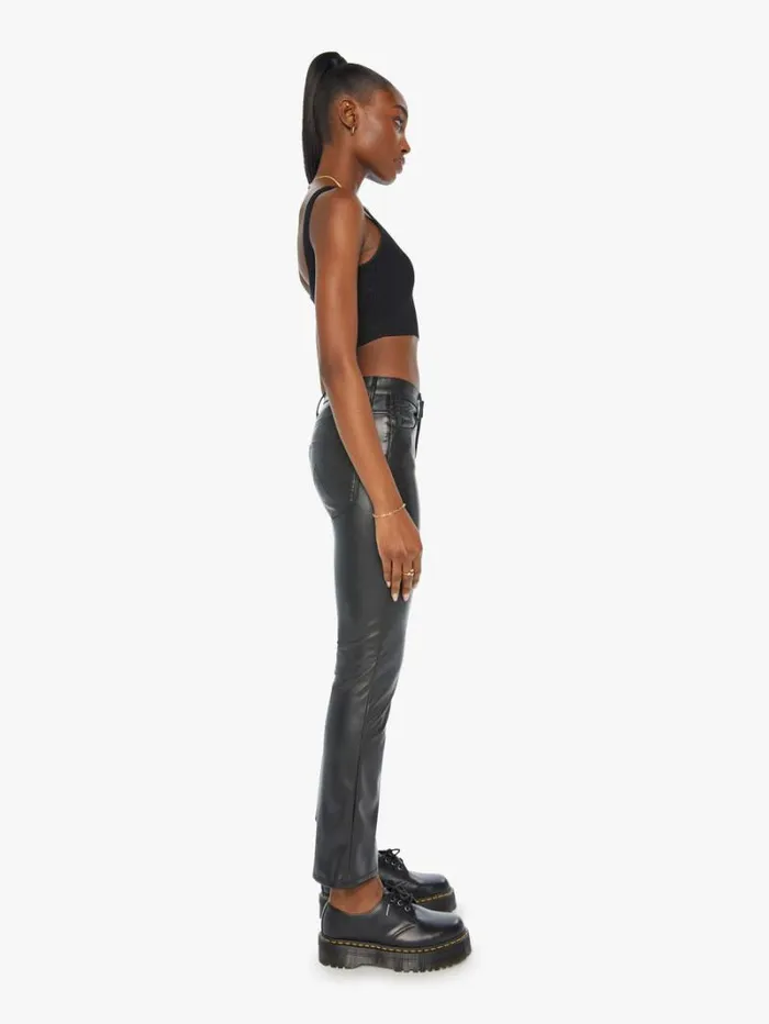 Women Bootcut Mother Denim The Insider Flood Black Women Bootcut Mother Denim The Insider Flood Black
