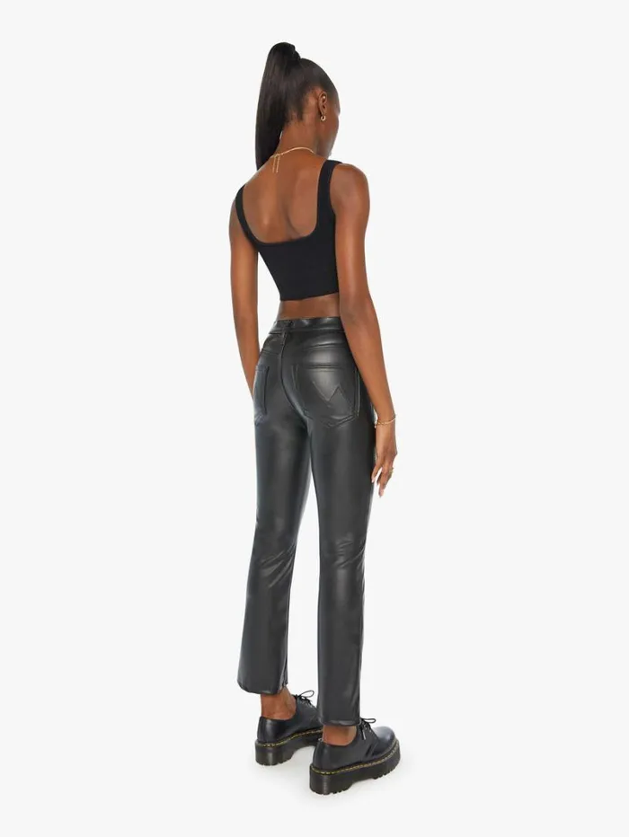 Women Bootcut Mother Denim The Insider Flood Black Women Bootcut Mother Denim The Insider Flood Black