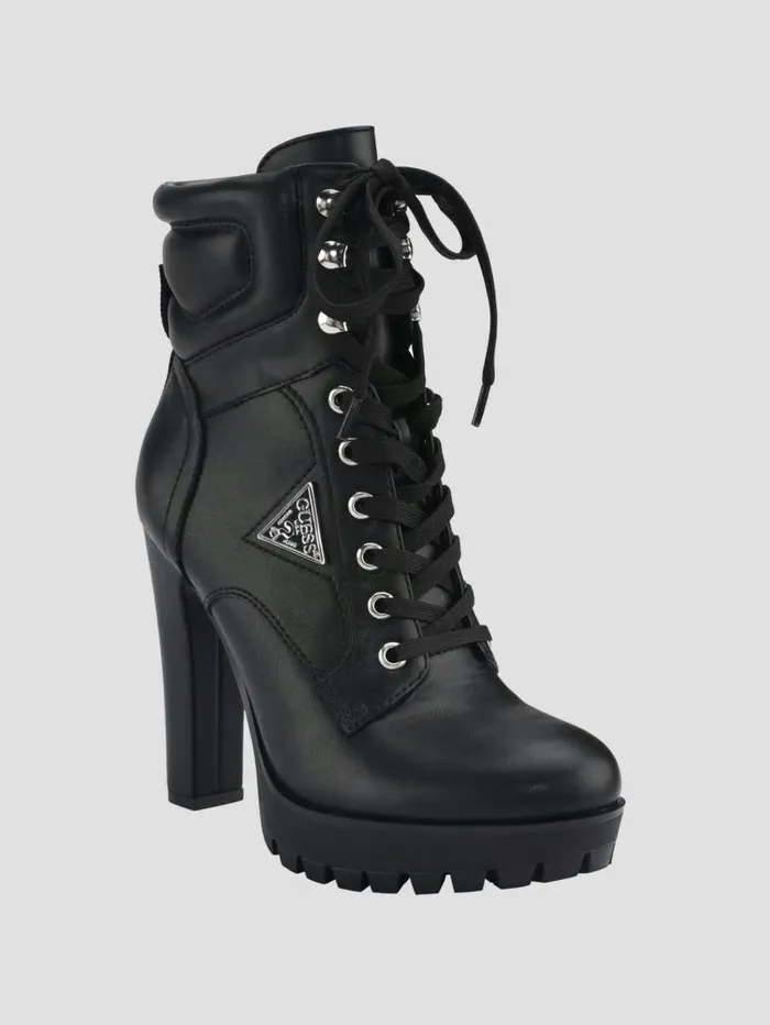 Women Boots and Booties GUESS Tanisa Heeled Booties Black 001