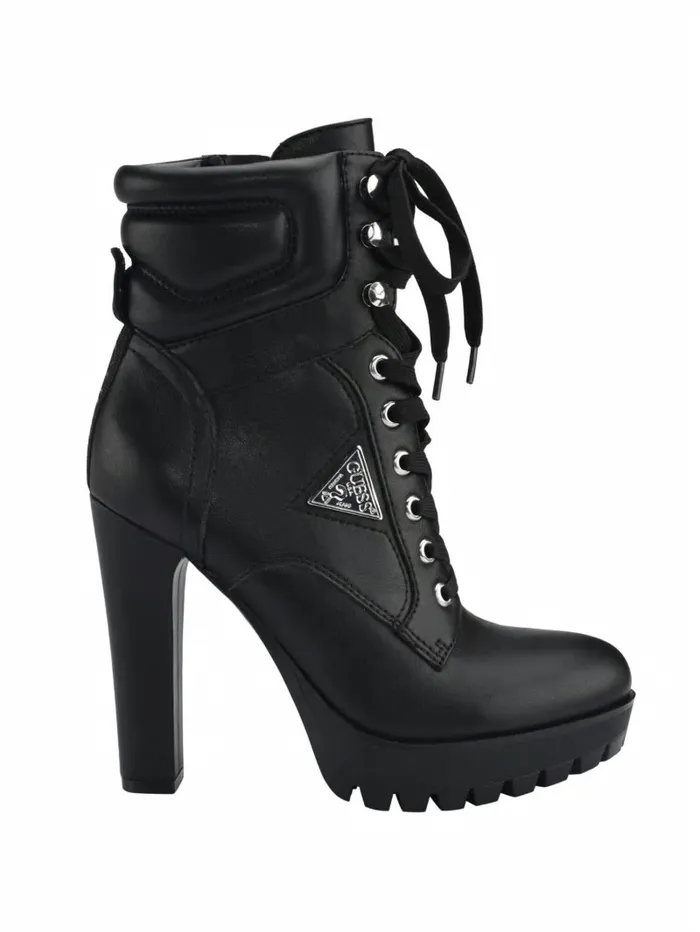 Women Boots and Booties GUESS Tanisa Heeled Booties Black 001 Women Boots and Booties GUESS Tanisa Heeled Booties Black 001