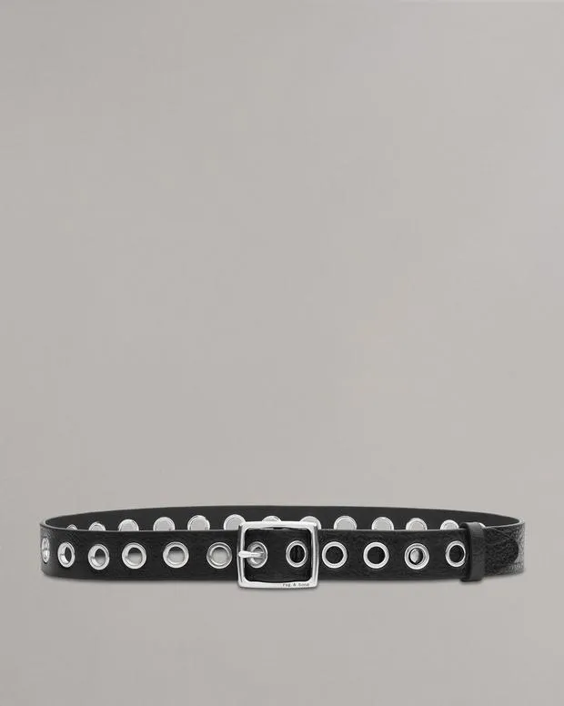 Women Boyfriend Leather Belt Black Belts rag and bone
