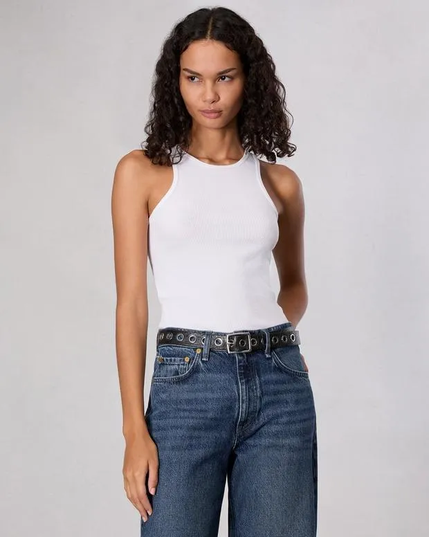 Women Boyfriend Leather Belt Black Belts rag and bone