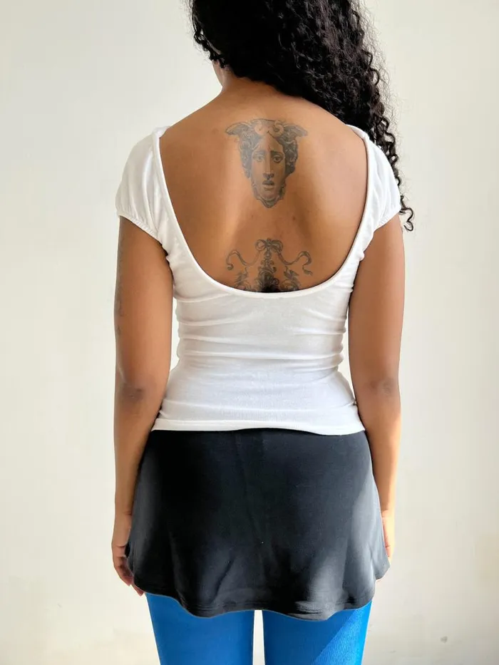 Women Cally Top White Lisa Says Gah Sleeveless Tops