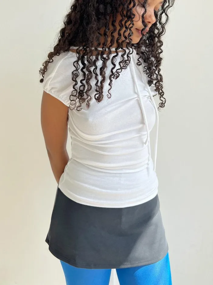 Women Cally Top White Lisa Says Gah Sleeveless Tops