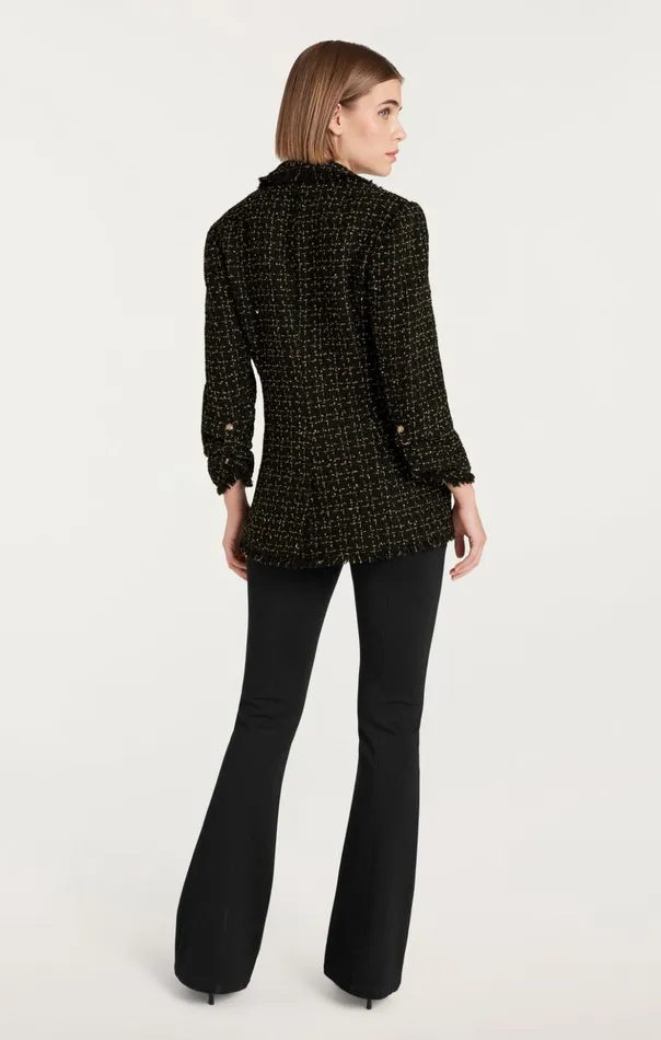 Women Cinq Sept Blazers Sylvie Boucle Khloe Blazer Blackgold