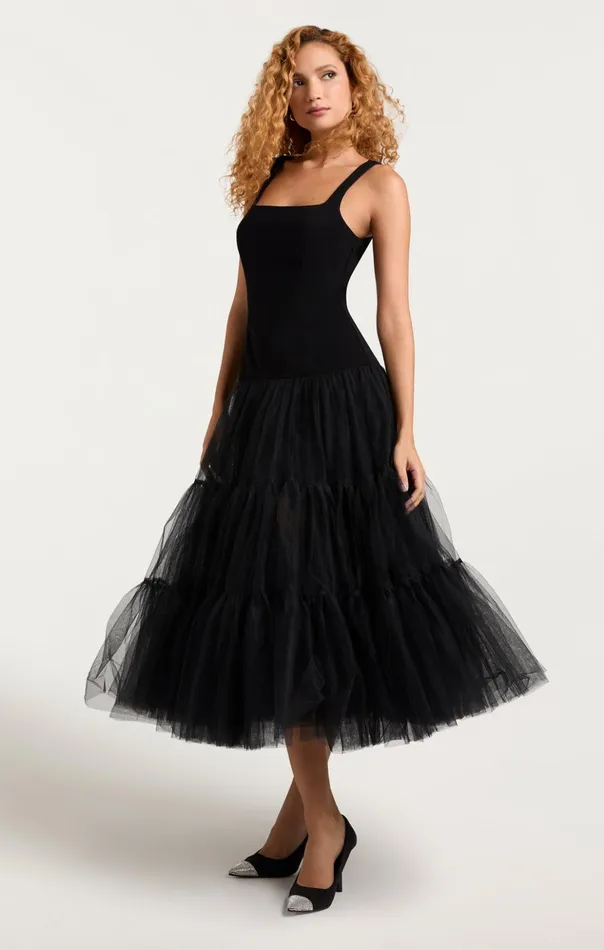 Women Cinq Sept Cocktail and Evening Carolina Dress Black