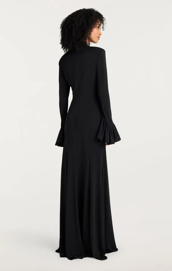 Women Cinq Sept Cocktail and Evening Evelyn Gown Black