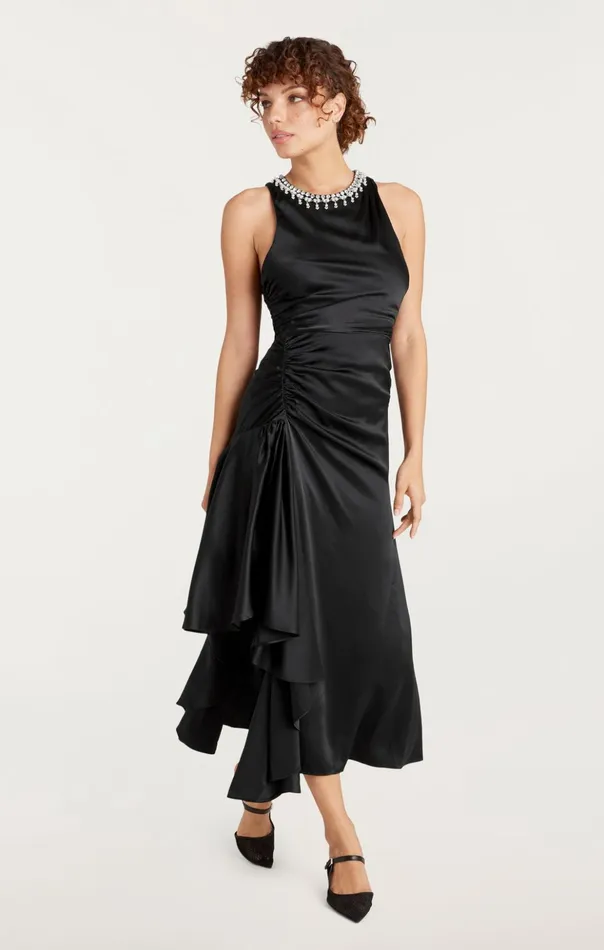 Women Cinq Sept Cocktail and Evening Georgie Dress Black