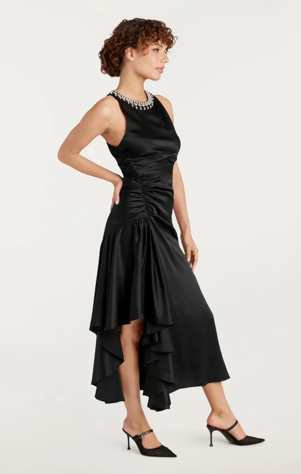 Women Cinq Sept Cocktail and Evening Georgie Dress Black