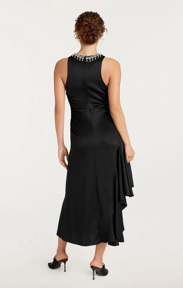 Women Cinq Sept Cocktail and Evening Georgie Dress Black
