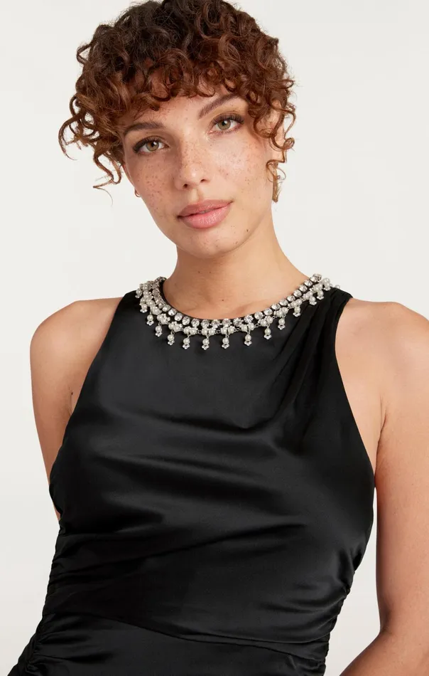 Women Cinq Sept Cocktail and Evening Georgie Dress Black