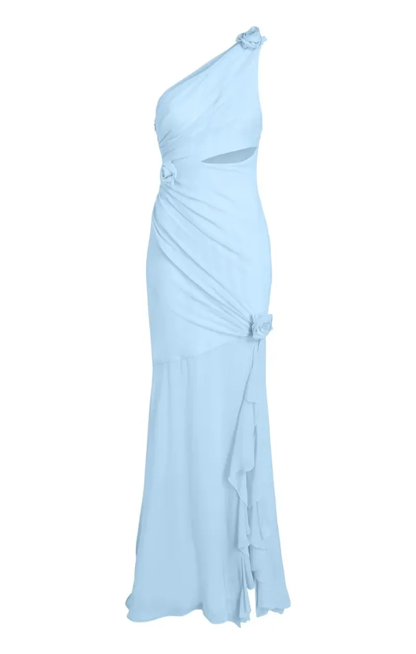 Women Cinq Sept Cocktail and Evening Kaleb Gown Serene Sky