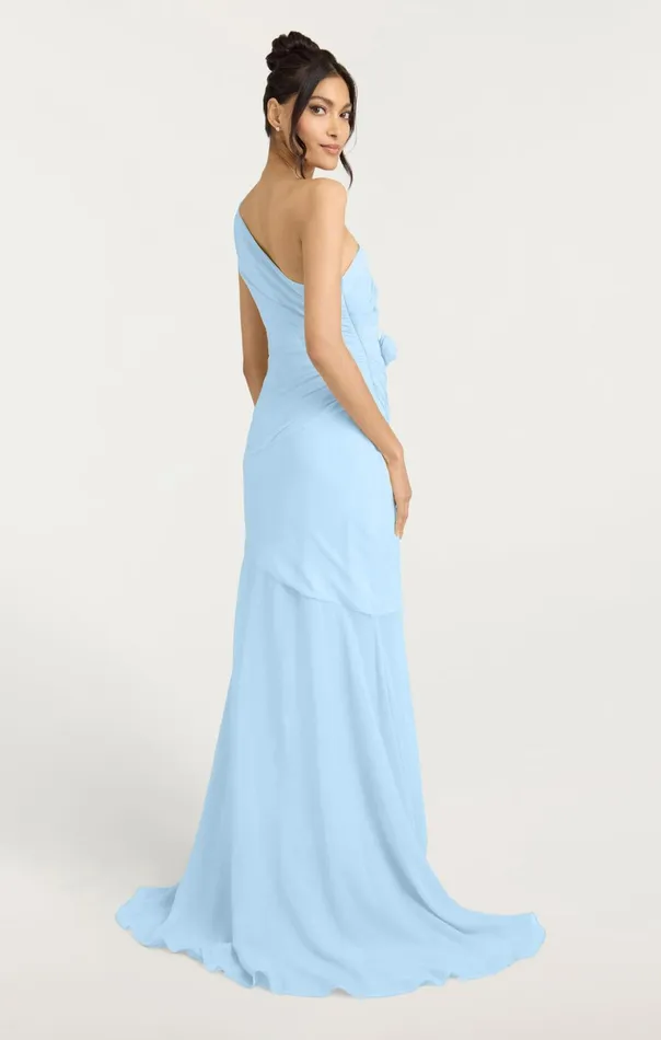 Women Cinq Sept Cocktail and Evening Kaleb Gown Serene Sky