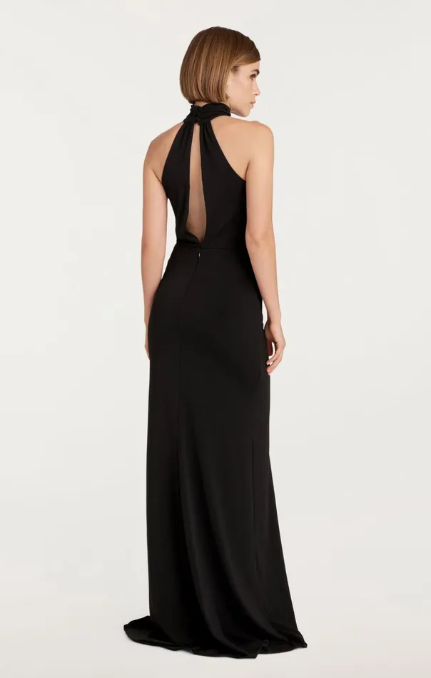 Women Cinq Sept Cocktail and Evening Sandry Gown Black