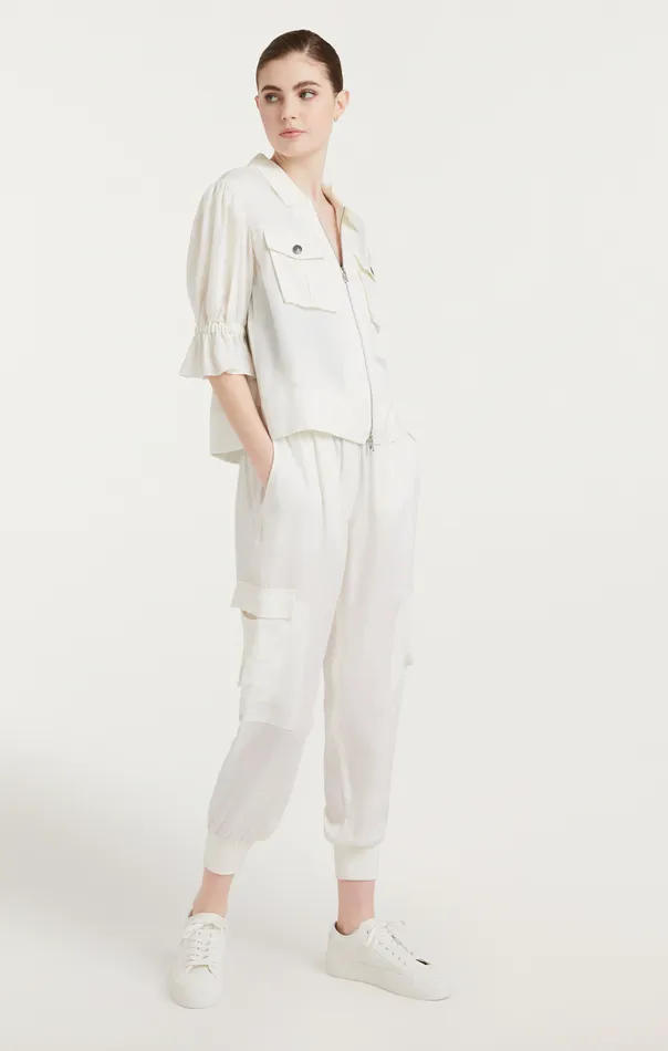 Women Cinq Sept Jackets Holly Jacket Ivory